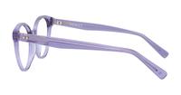 Crystal Mauve Scout Gracie Round Glasses - Side