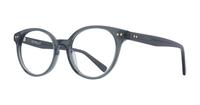 Cyrstal Grey / Green Scout Gracie Round Glasses - Angle
