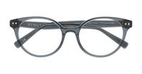 Cyrstal Grey / Green Scout Gracie Round Glasses - Flat-lay