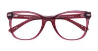 Crystal Pink Scout Grazia Cat-eye Glasses - Flat-lay