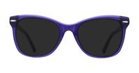 Crystal Purple Scout Grazia Cat-eye Glasses - Sun