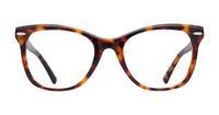 Havana Scout Grazia Cat-eye Glasses - Front