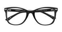 Trilayer Black / White / Black Scout Grazia Cat-eye Glasses - Flat-lay