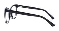 Trilayer Black / White / Black Scout Grazia Cat-eye Glasses - Side