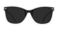 Trilayer Black / White / Black Scout Grazia Cat-eye Glasses - Sun