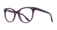 Crystal Pink Scout Gretchen Cat-eye Glasses - Angle