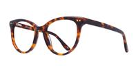 Havana Scout Gretchen Cat-eye Glasses - Angle