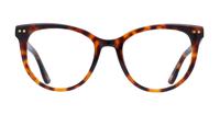 Havana Scout Gretchen Cat-eye Glasses - Front