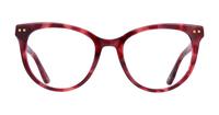 Pink Havana Scout Gretchen Cat-eye Glasses - Front
