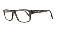 Grey Scout Halo Rectangle Glasses - Angle