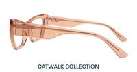Crystal Peach Scout Harmony Cat-eye Glasses - Side