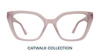 Milky Pink Scout Helen Cat-eye Glasses - Front