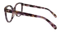 Havana Purple Scout Jade Oval Glasses - Side