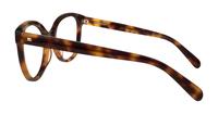 Havana Scout Jade Oval Glasses - Side