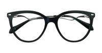Black Scout Jessica Cat-eye Glasses - Flat-lay