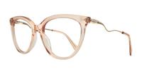 Crystal Nude Scout Jessica Cat-eye Glasses - Angle