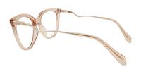 Crystal Nude Scout Jessica Cat-eye Glasses - Side