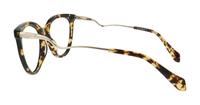Spotty Havana Scout Jessica Cat-eye Glasses - Side