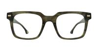 Horn Khaki Green Scout Kavon Square Glasses - Front