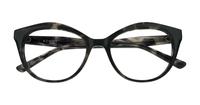 Havana Grey Scout Kelly Wayfarer Glasses - Flat-lay