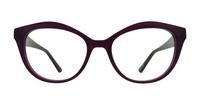 Translucent Purple Scout Kelly Wayfarer Glasses - Front