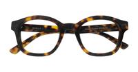 Havana Scout Kendal Rectangle Glasses - Flat-lay