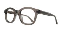 Translucent Brown Scout Kendal Rectangle Glasses - Angle