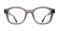 Translucent Brown Scout Kendal Rectangle Glasses - Front