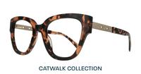 Havana Scout Kenzie Wayfarer Glasses - Angle