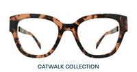 Havana Scout Kenzie Wayfarer Glasses - Front