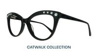 Black Scout Khloe Cat-eye Glasses - Angle