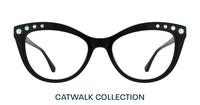 Black Scout Khloe Cat-eye Glasses - Front