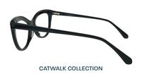 Navy Blue Scout Khloe Cat-eye Glasses - Side