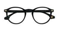 Black Scout Kian Round Glasses - Flat-lay