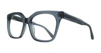 Grey / Blue Scout Kiki Rectangle Glasses - Angle