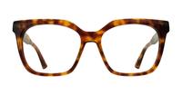 Honey Havana Scout Kiki Rectangle Glasses - Front