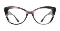 Horn Purple Scout Kirstie Cat-eye Glasses - Front