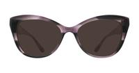 Horn Purple Scout Kirstie Cat-eye Glasses - Sun