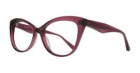 Raspberry/Pink Scout Kirstie Cat-eye Glasses - Angle