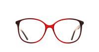 Red Scout Madison Round Glasses - Front