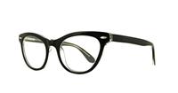 Black/Crystal Scout Marilyn Cat-eye Glasses - Angle