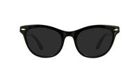 Black/Crystal Scout Marilyn Cat-eye Glasses - Sun