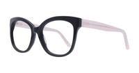Black / Pink Scout Mila Cat-eye Glasses - Angle