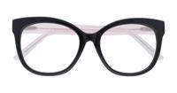 Black / Pink Scout Mila Cat-eye Glasses - Flat-lay