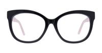 Black / Pink Scout Mila Cat-eye Glasses - Front