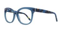 Blue Scout Mila Cat-eye Glasses - Angle