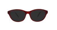 Red Scout Phoenix Cat-eye Glasses - Sun