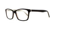 Brown Scout Siren Rectangle Glasses - Angle