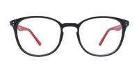 Black/red Scout Vincent 2 Round Glasses - Front