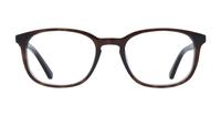 Dark Tortoise Storm S575 Rectangle Glasses - Front